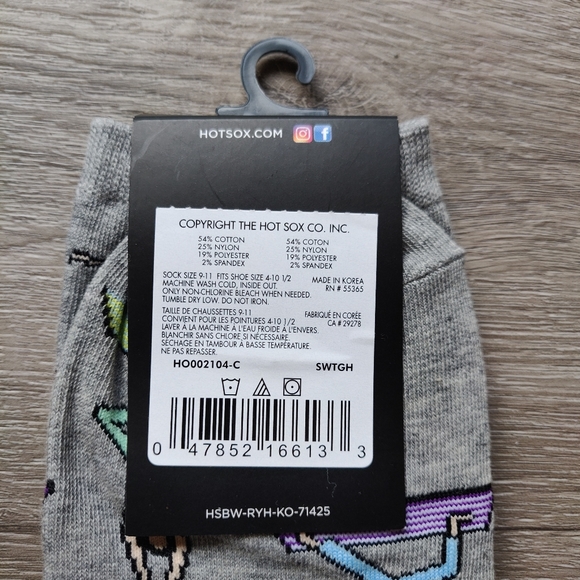 HotSox Women Long Yoga Socks - Picture 4 of 4